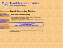 Tablet Screenshot of jewishstudies.org